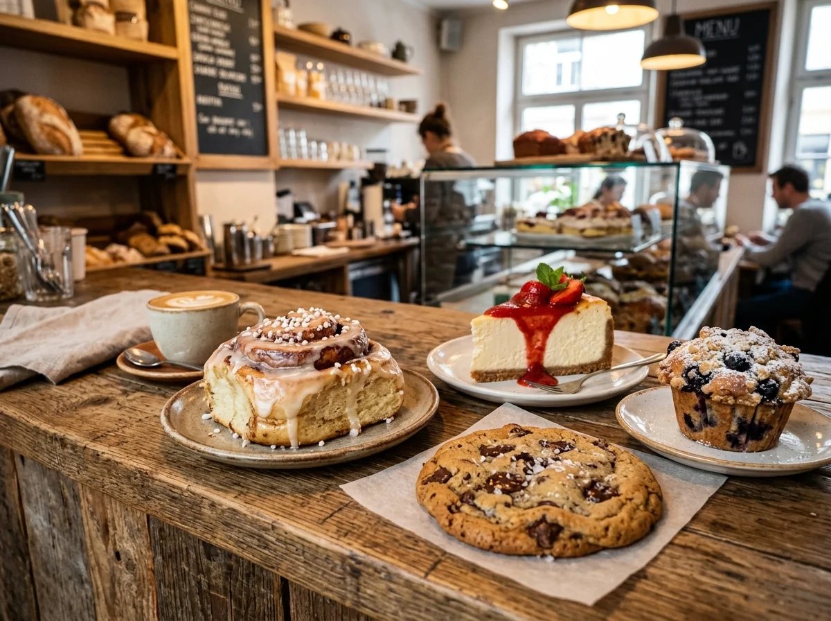Starbucks Cinnamon Roll Cheesecake Cookie and Muffin