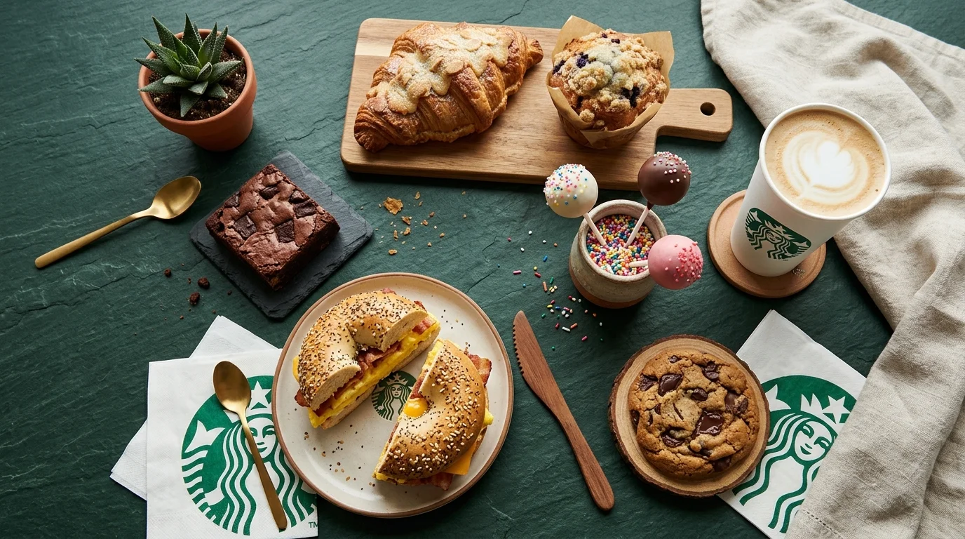 Starbucks Essen Speisekarte